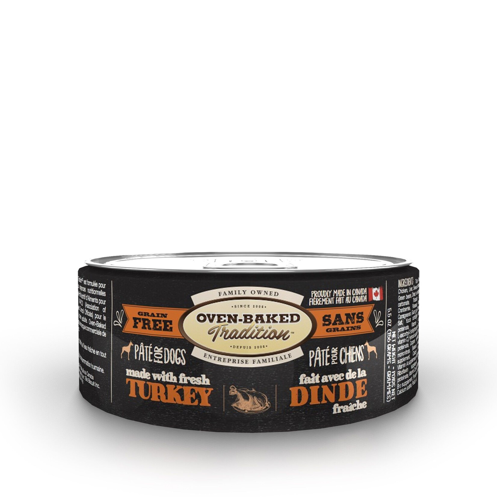Turkey Pate - Canned Dog Food