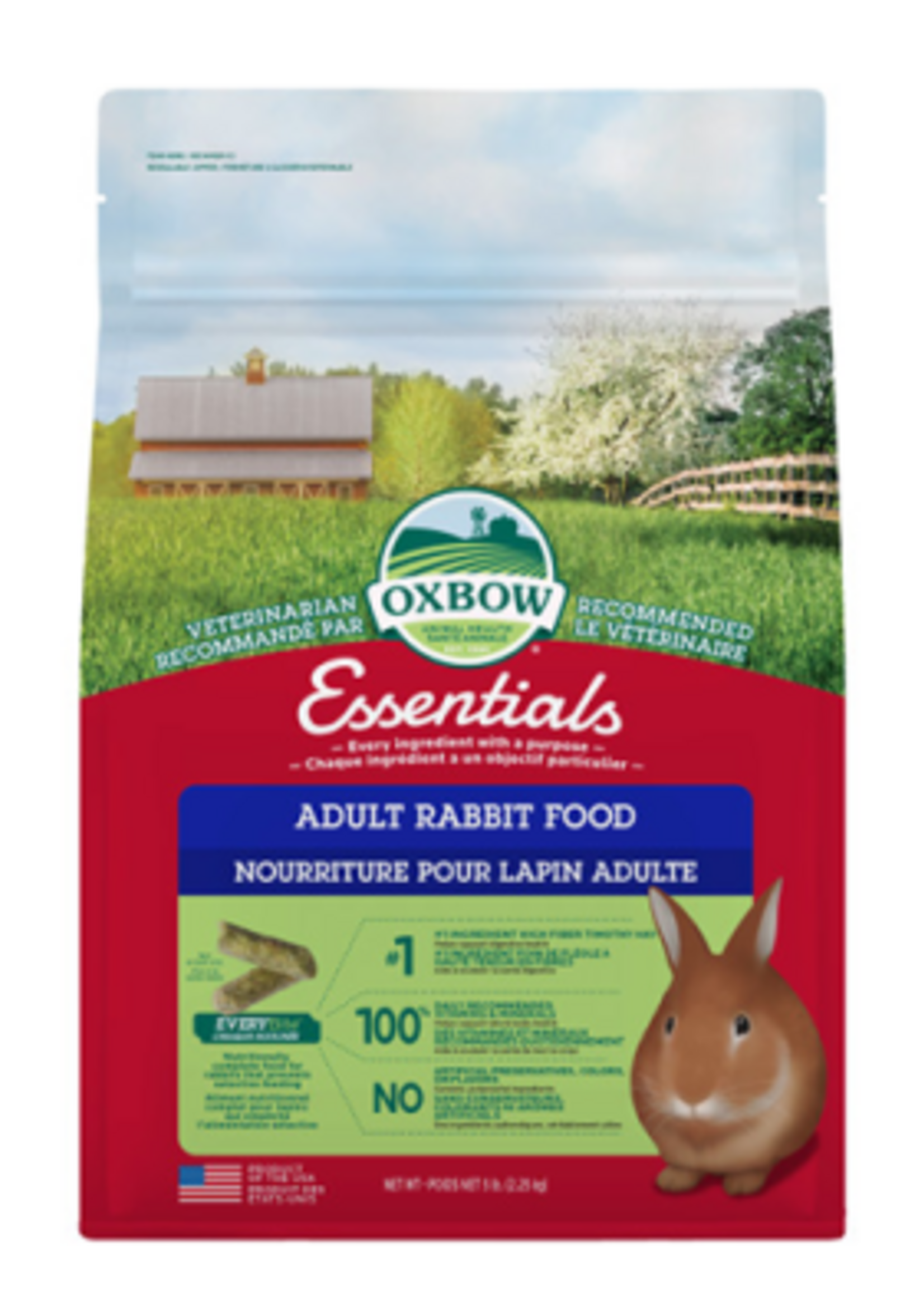 Oxbow Rabbit Food - Adult