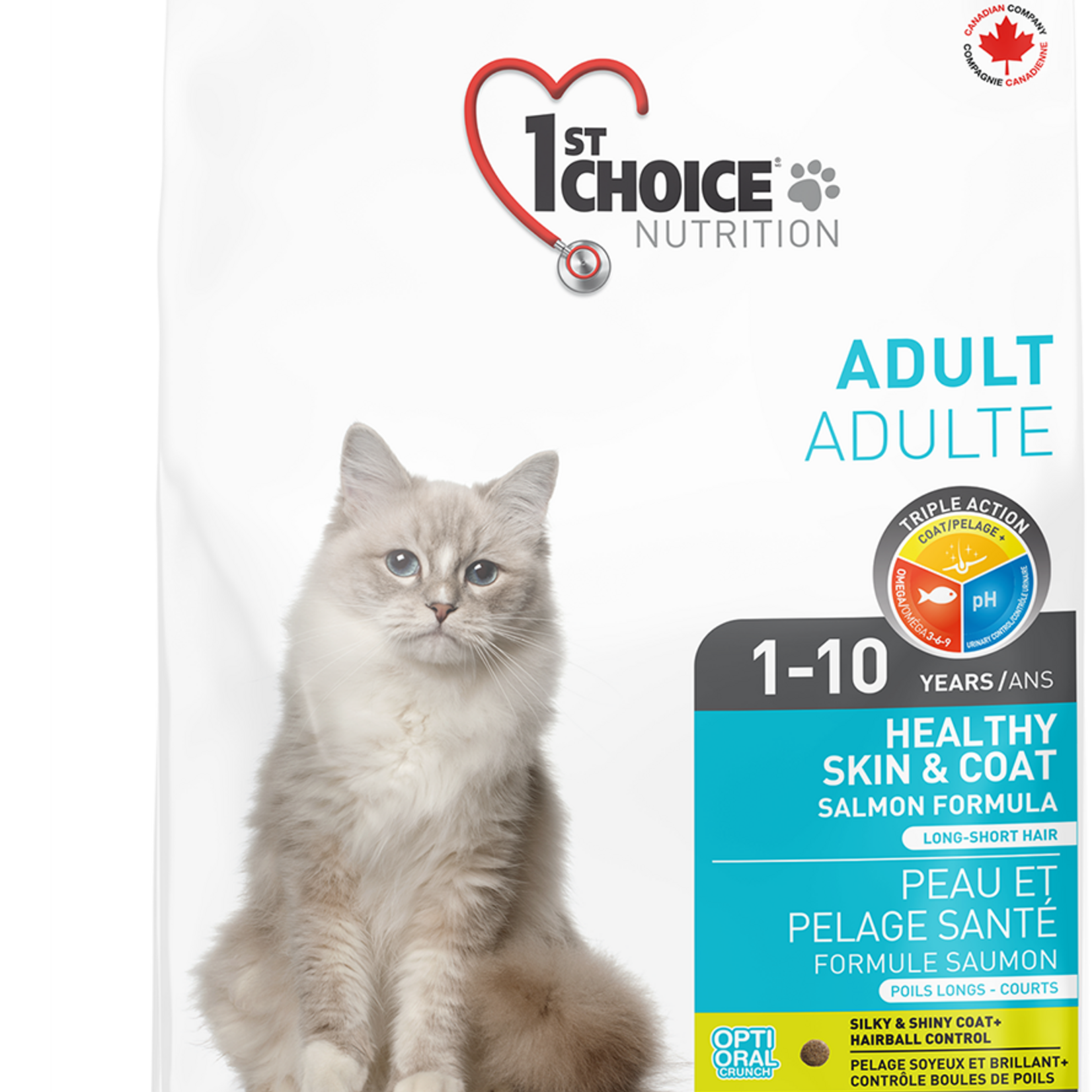 1St Choice Cat Food, Healthy Skin And Coat - Salmon
