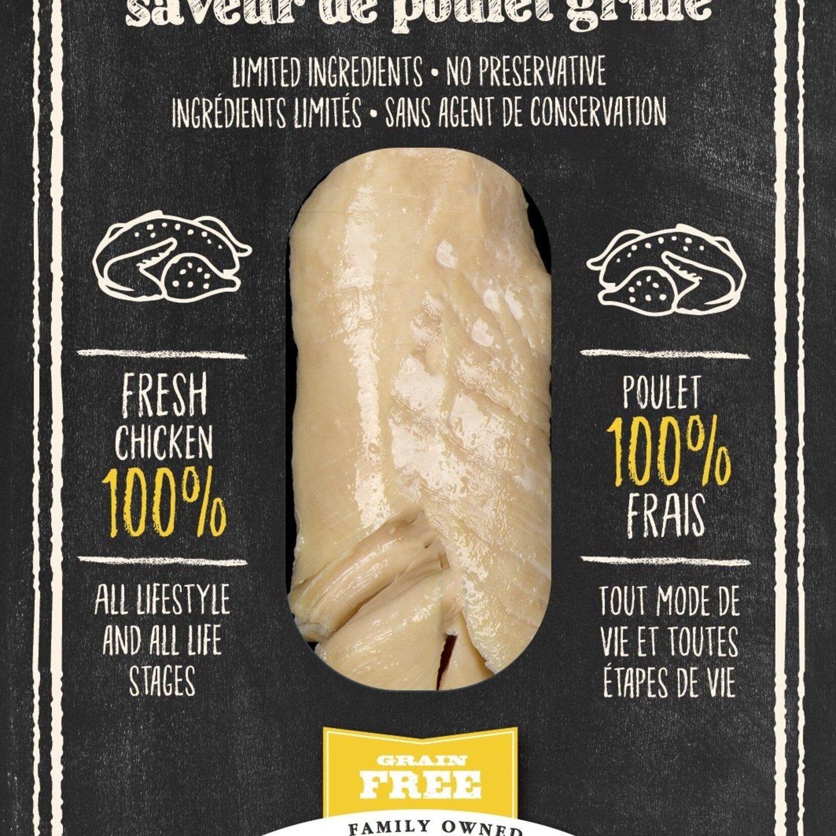 Cat Treats, Fillet - Chicken & Chicken Grilled Flavor