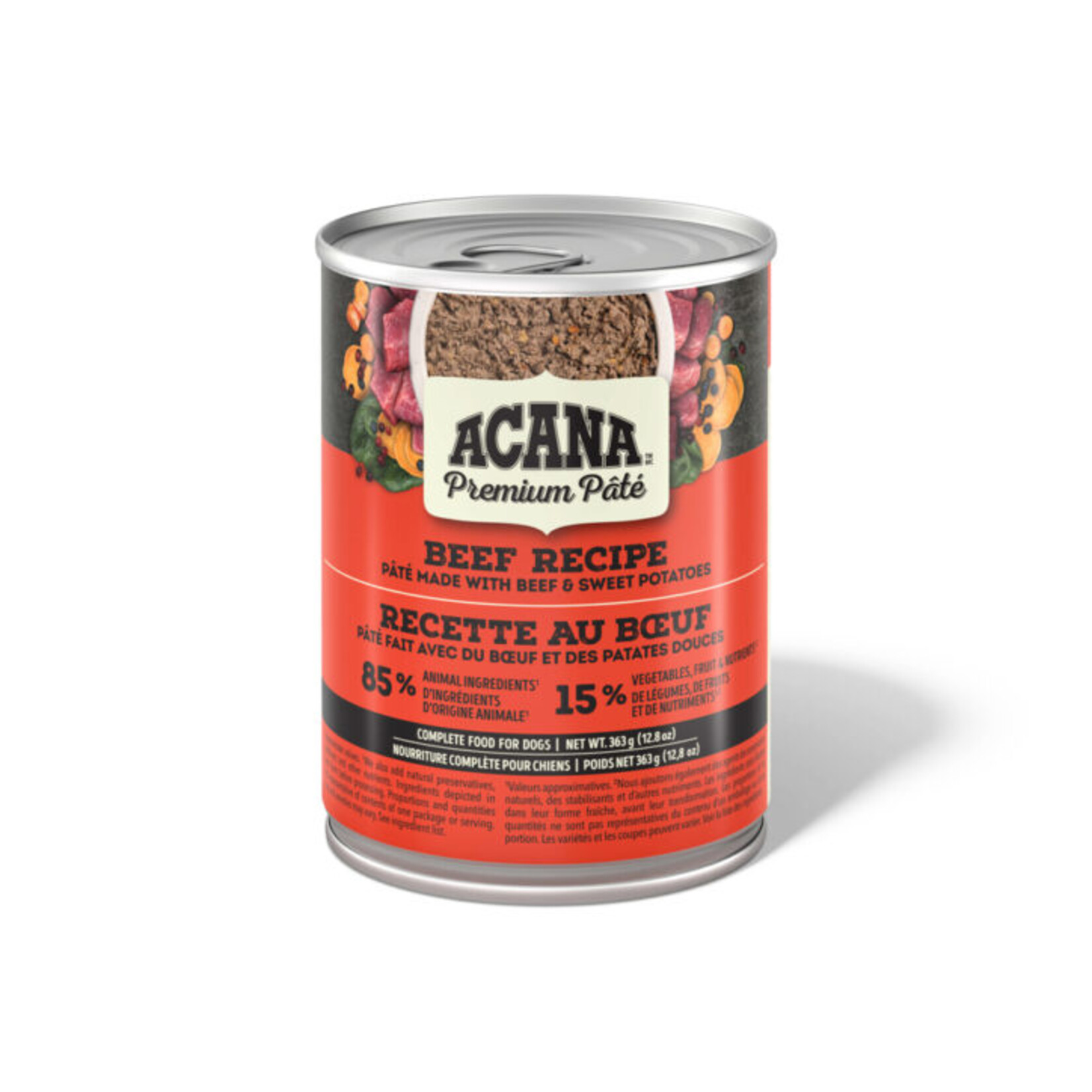 ACANA Chien Premium Pâté Boeuf 363 g