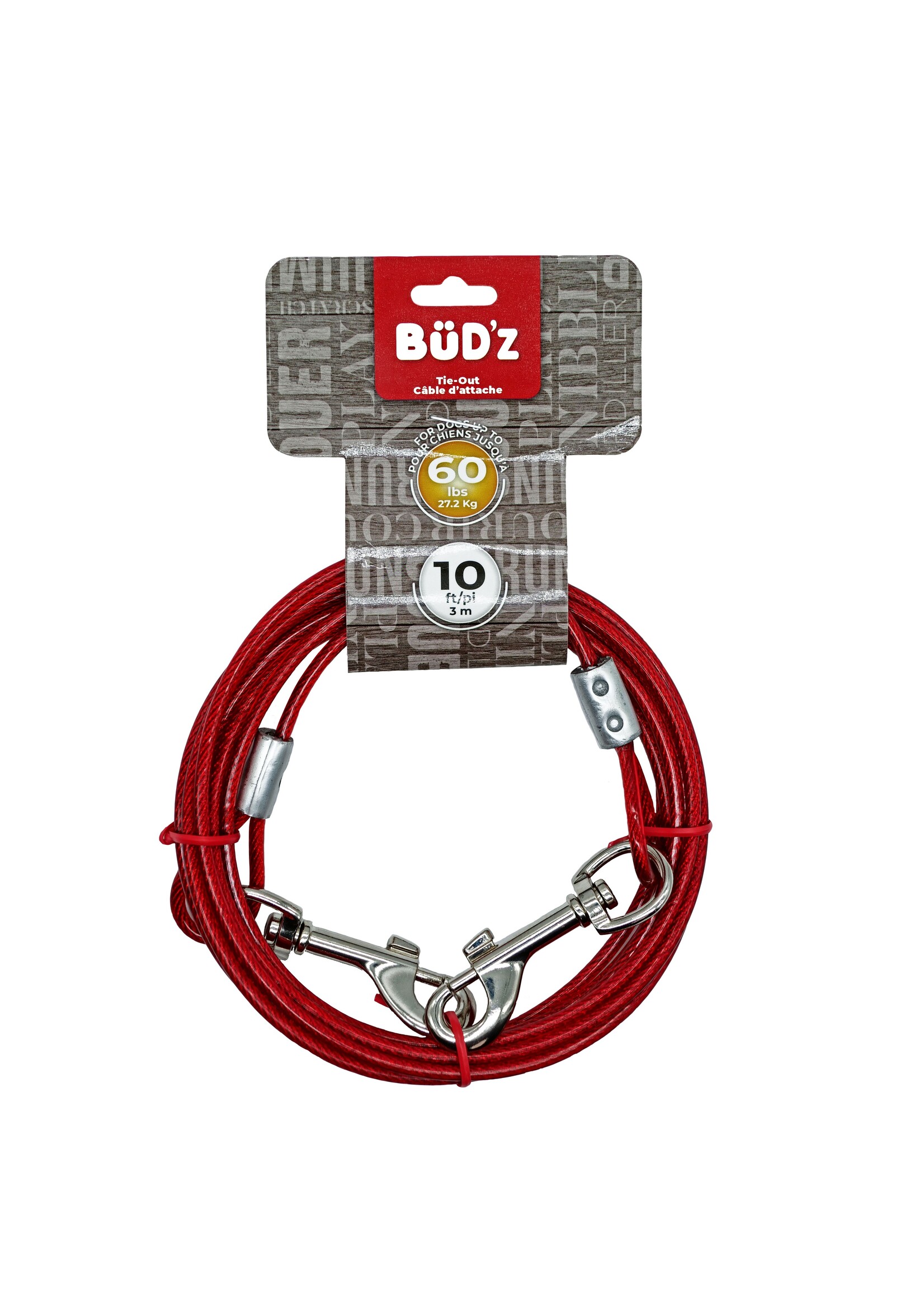 10' / 3m Leash Cable (for Dogs Up to 60 Lb)