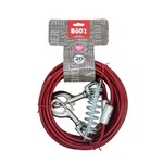 20' / 6m Tie-Out Cable with Spring (for Dogs Up to 160 lbs)