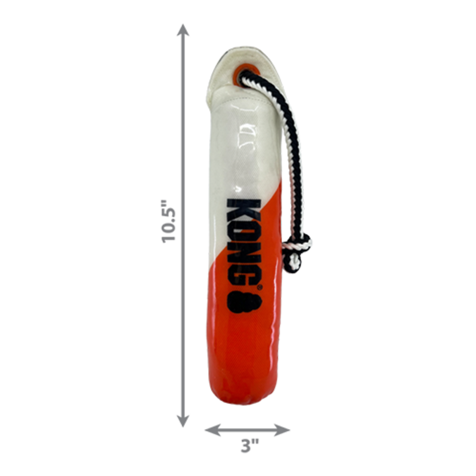 kong Shieldz Wild Training Dummy Orange & White S/M dog toy