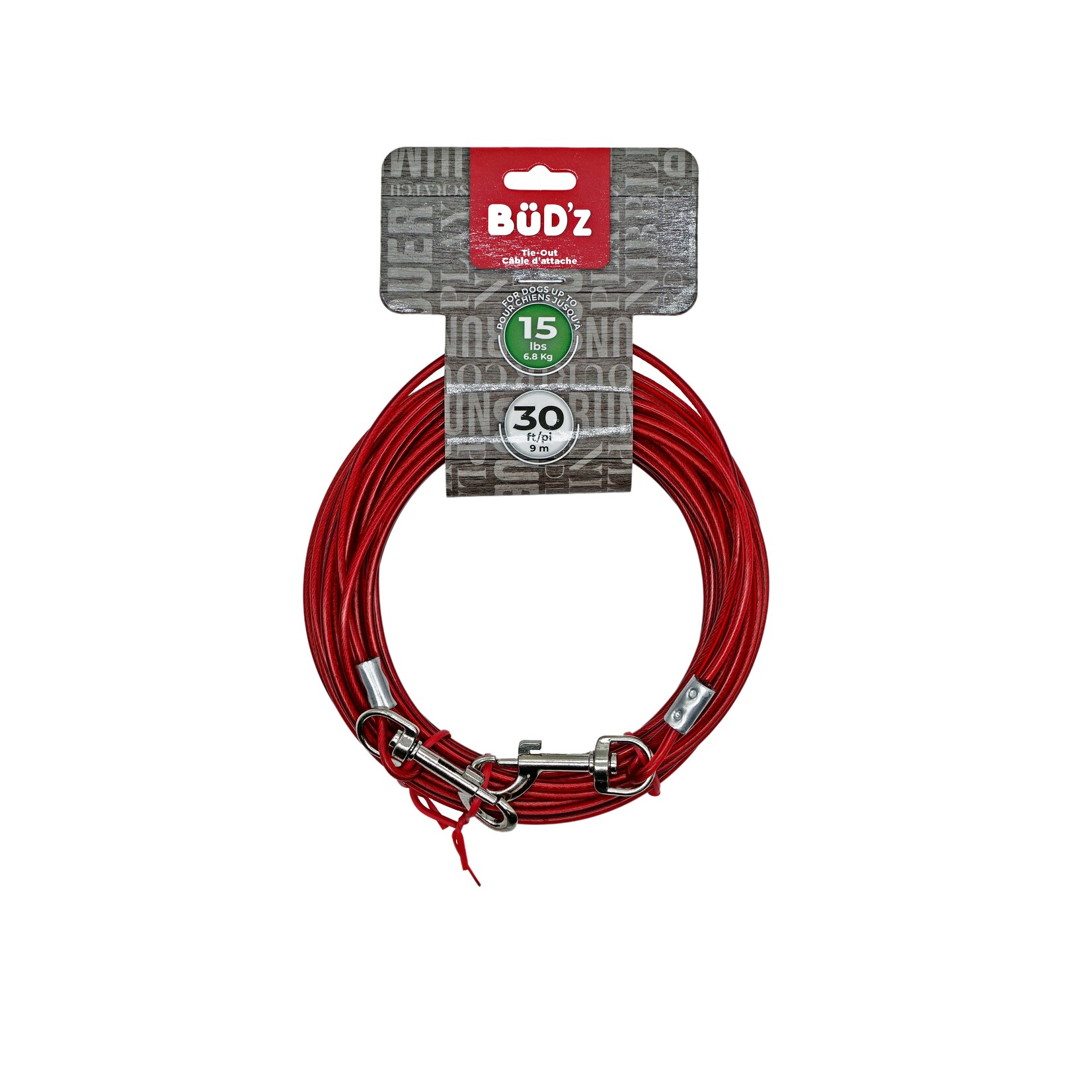 30' / 9m Leash Cable (for Dogs Up to 15 Lb)