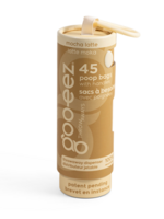 Eco-Friendly Compact Stool Bag with Disposable Dispenser Mocha Latte