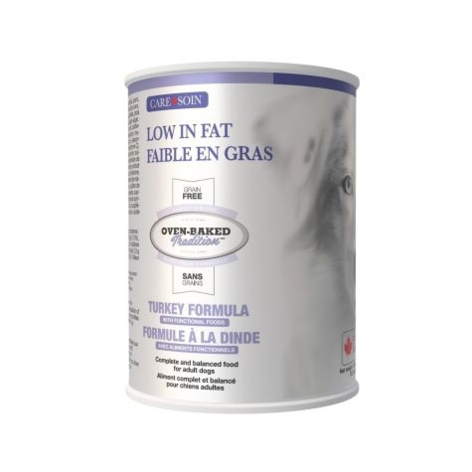 Nourriture En Conserves Pour Chien / Faible En Gras, Pâté à La Dinde