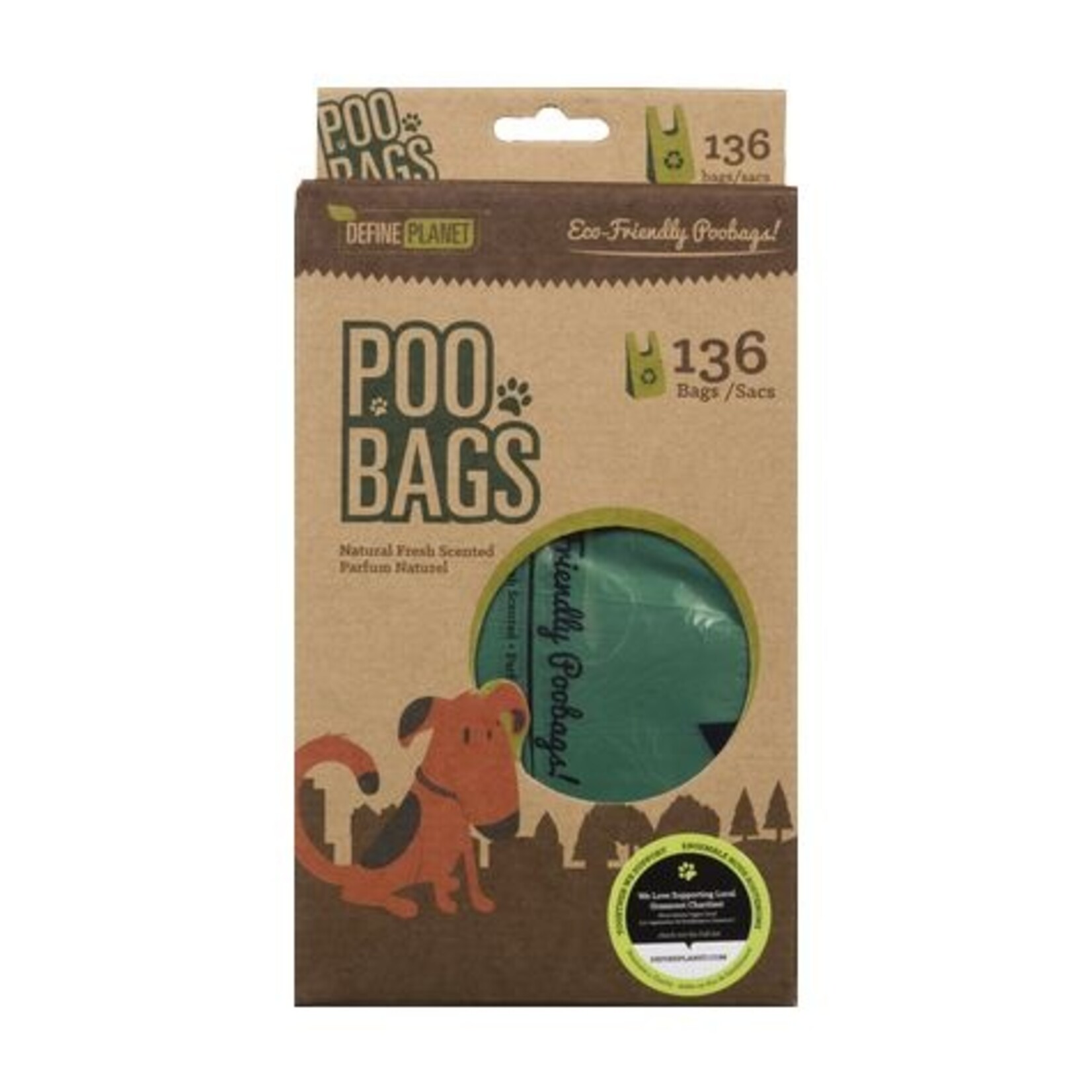 "poop Bags" De Style "t-shirt" - 136 Sacs