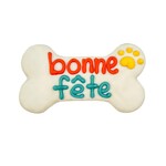 Os décoré Biscuit Pomme - Cannelle, - Bonne Fête