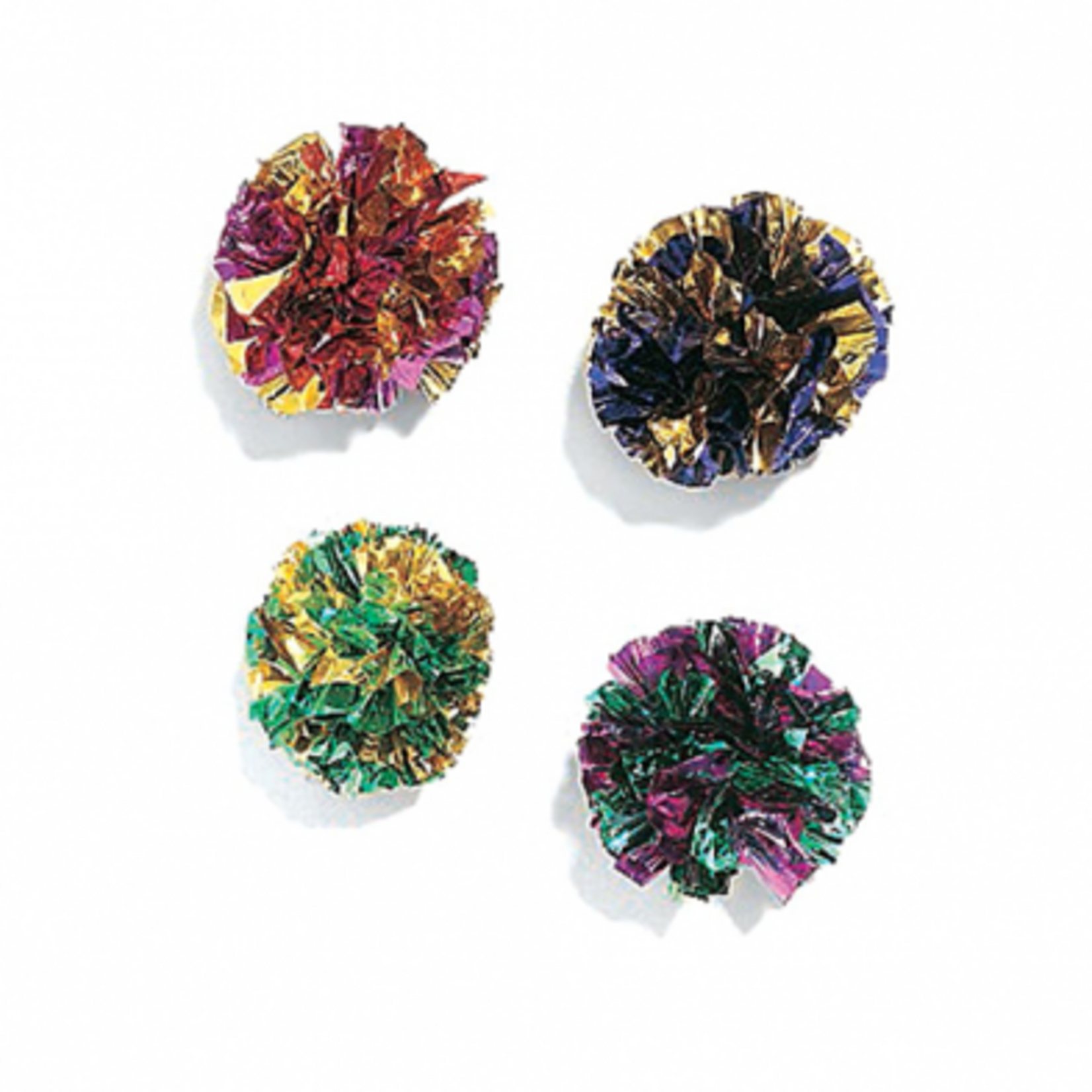 Mylar Balls for Cats | Set of 4 Shiny Balls