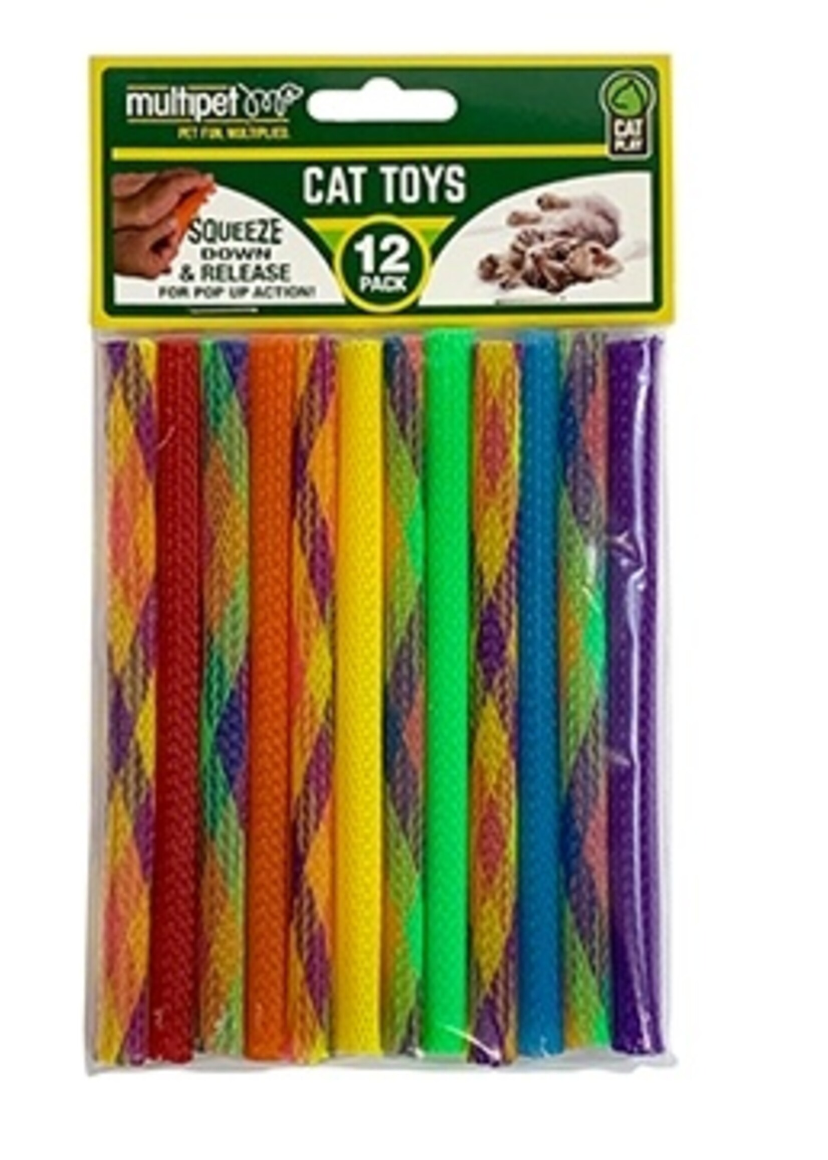 12 Straws - Cat Toys