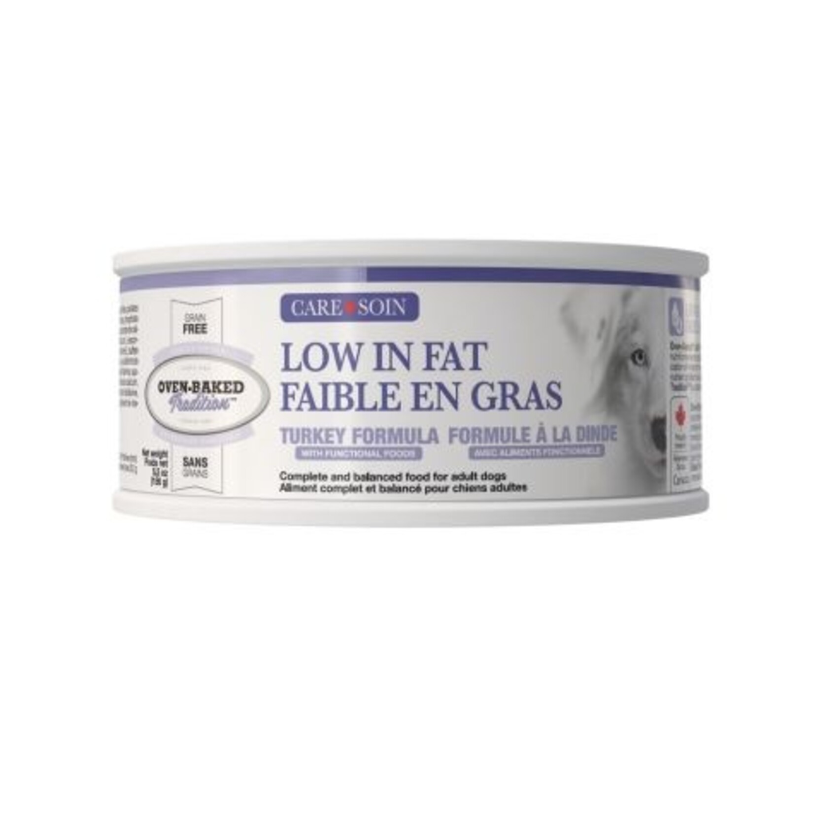 Canned Dog Food / Low Fat, Turkey Pâté - 156g