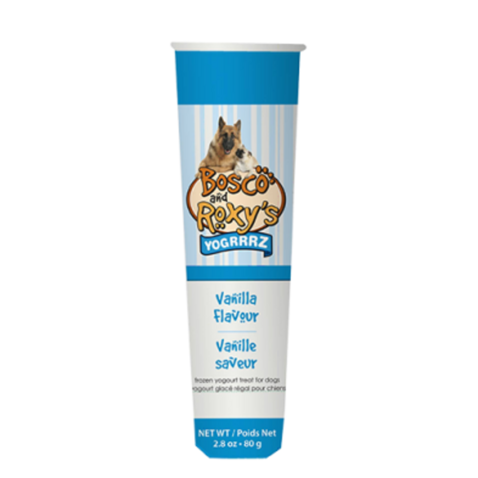 Glace pour Chien YOGRRRZ Saveur Vanille – 2,8 oz | Gâterie Glacée