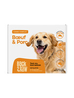 Recette complète de bœuf cru et mélange de porc - Nourriture congelée pour chiens - 12 lb