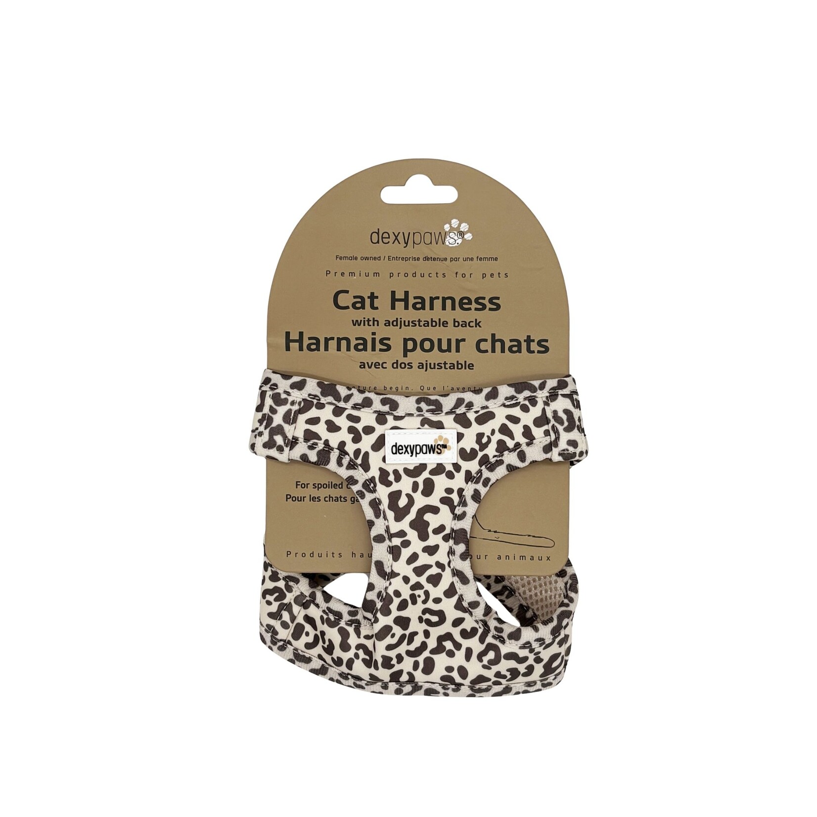 Harness - Neoprene for Cat - Leopard Patterns