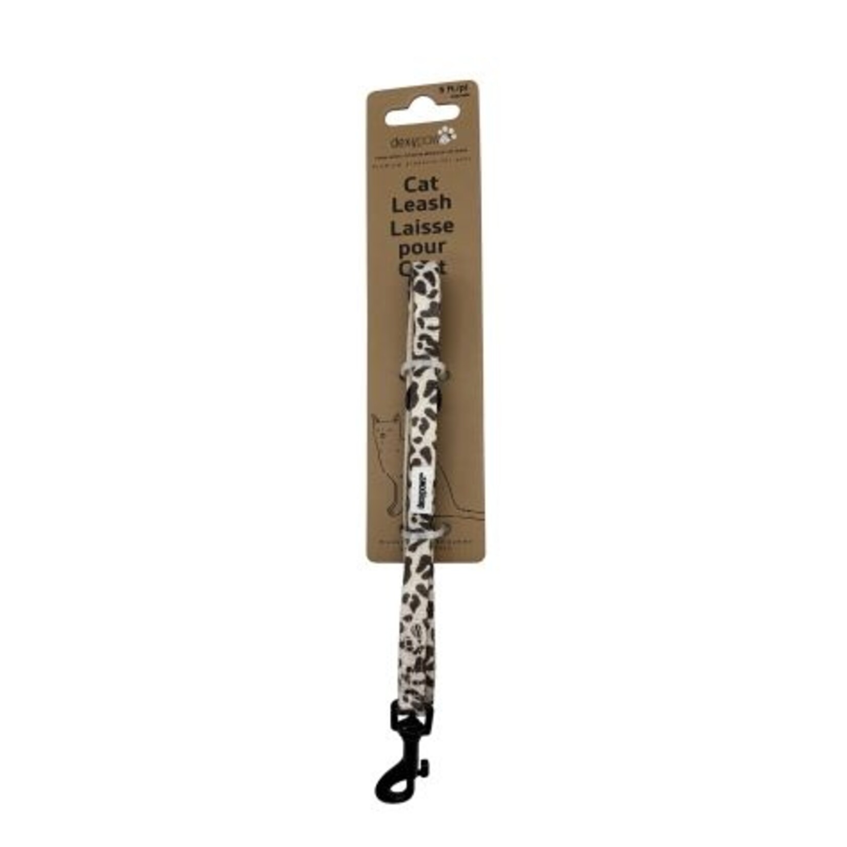 Leash - Polyester - Cat - Leopard Patterns 5'