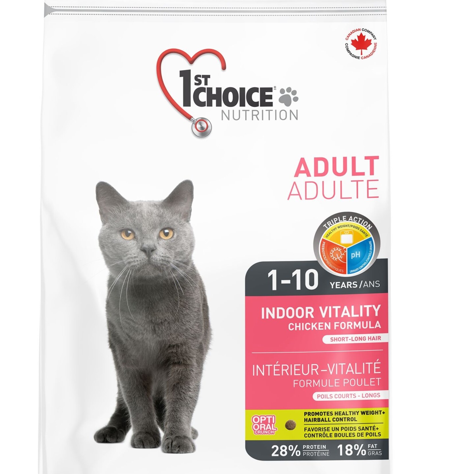 1St Choice Vitality Interior | Adult Cat Food