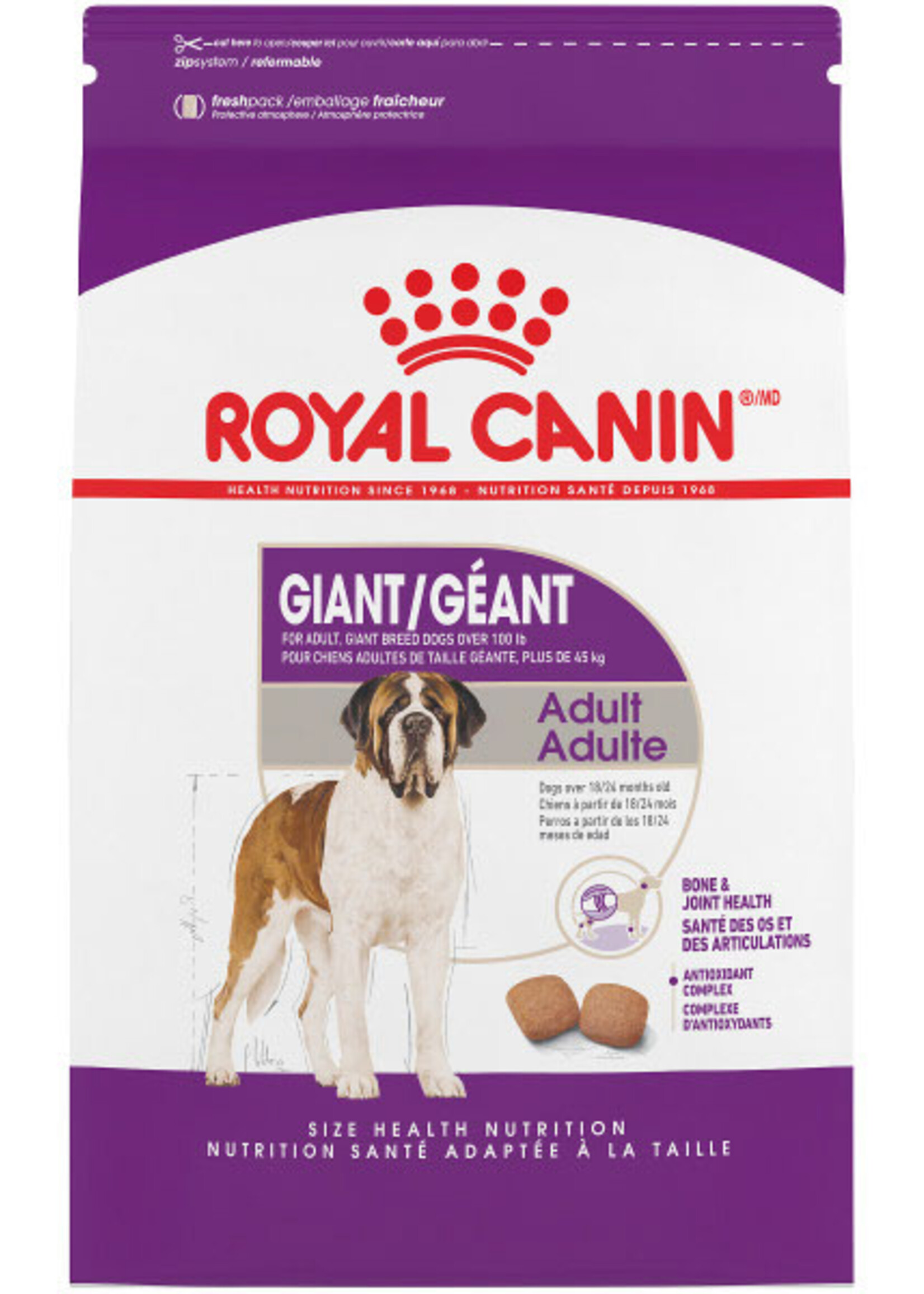 Nourriture Sèche - Chien de grande race / 30lb