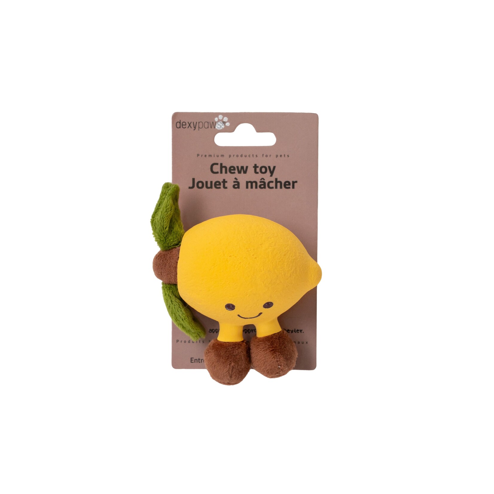 Petit Citron - Jouet petit Chien / 3"