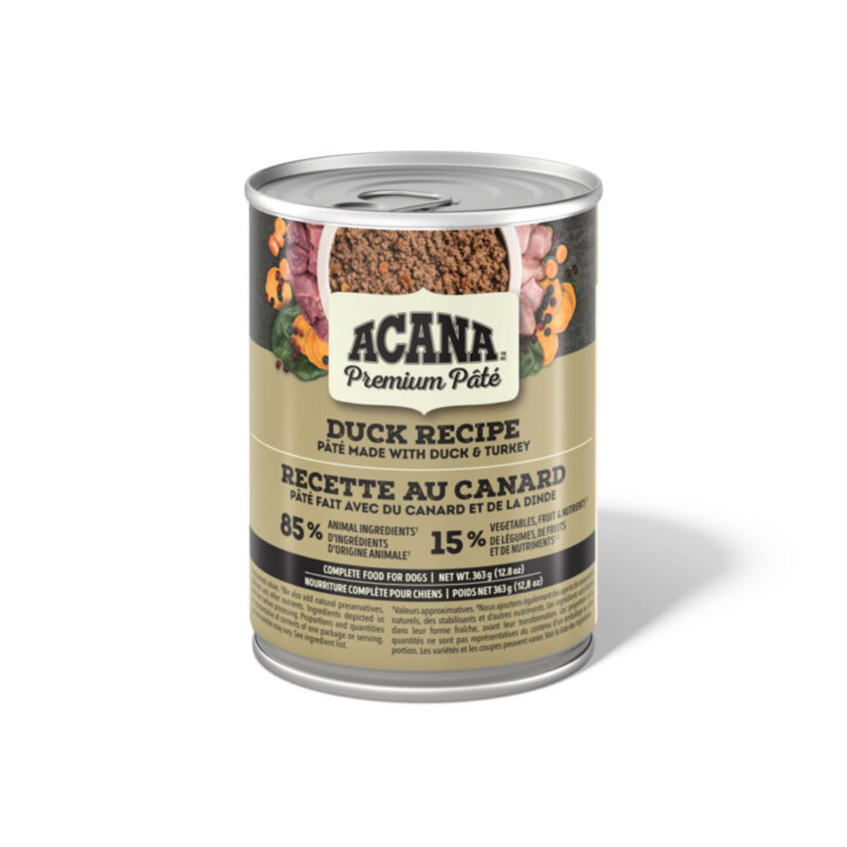 ACANA Chien Premium Pâté Canard 363 g