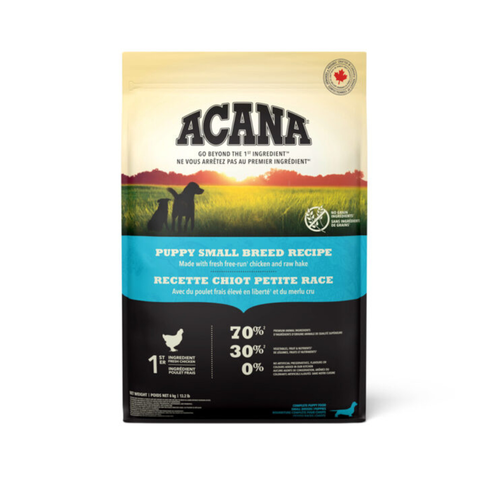 ACANA Small breed puppy recipe