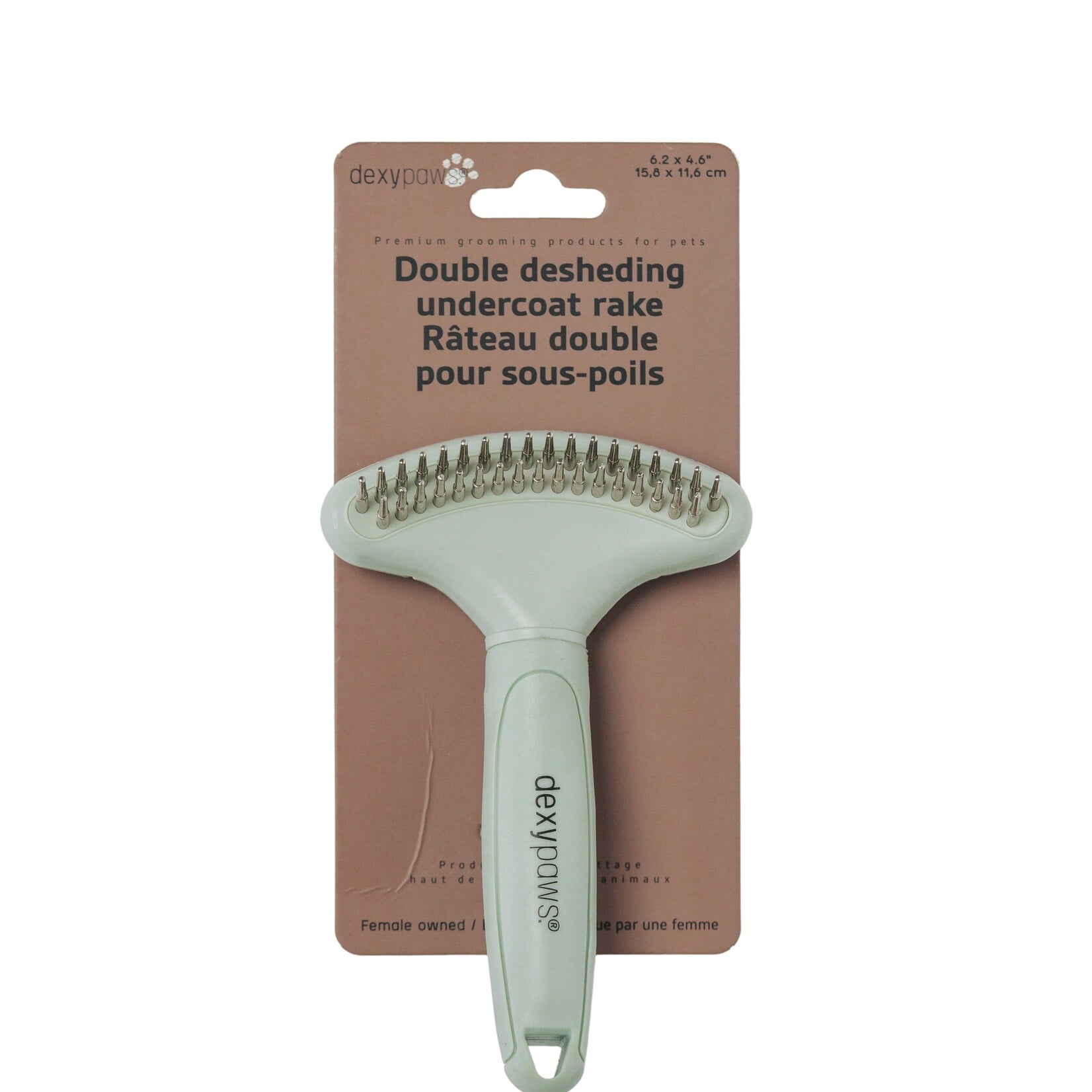 Outils De Toilettage - Râteau Double Pour Sous-poils