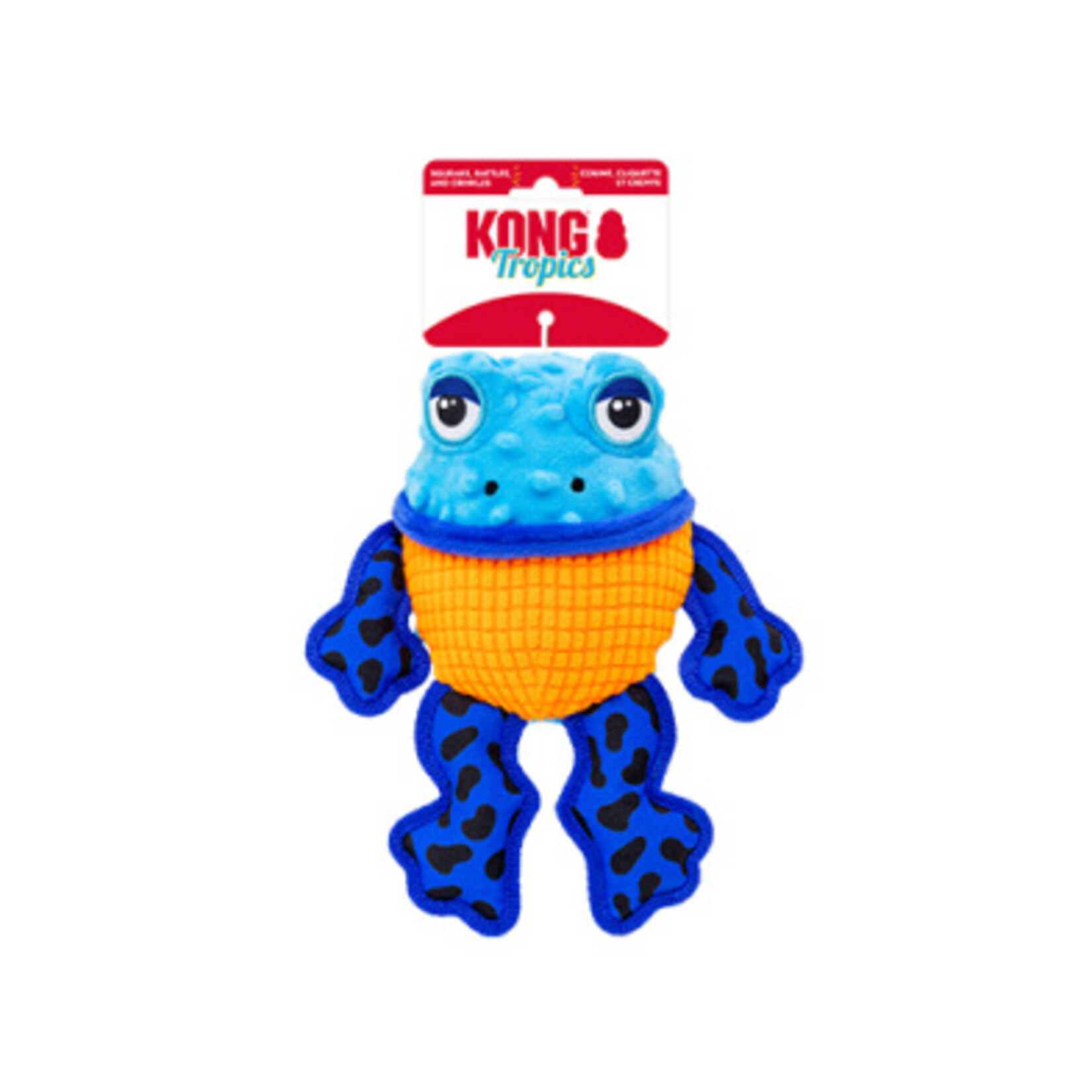 kong Grenouille Tropicale - Jouet pour Chien