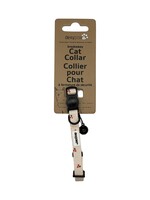 Collier En Polyester Pour Chat - Beige - Motifs De Cerises / Moyen