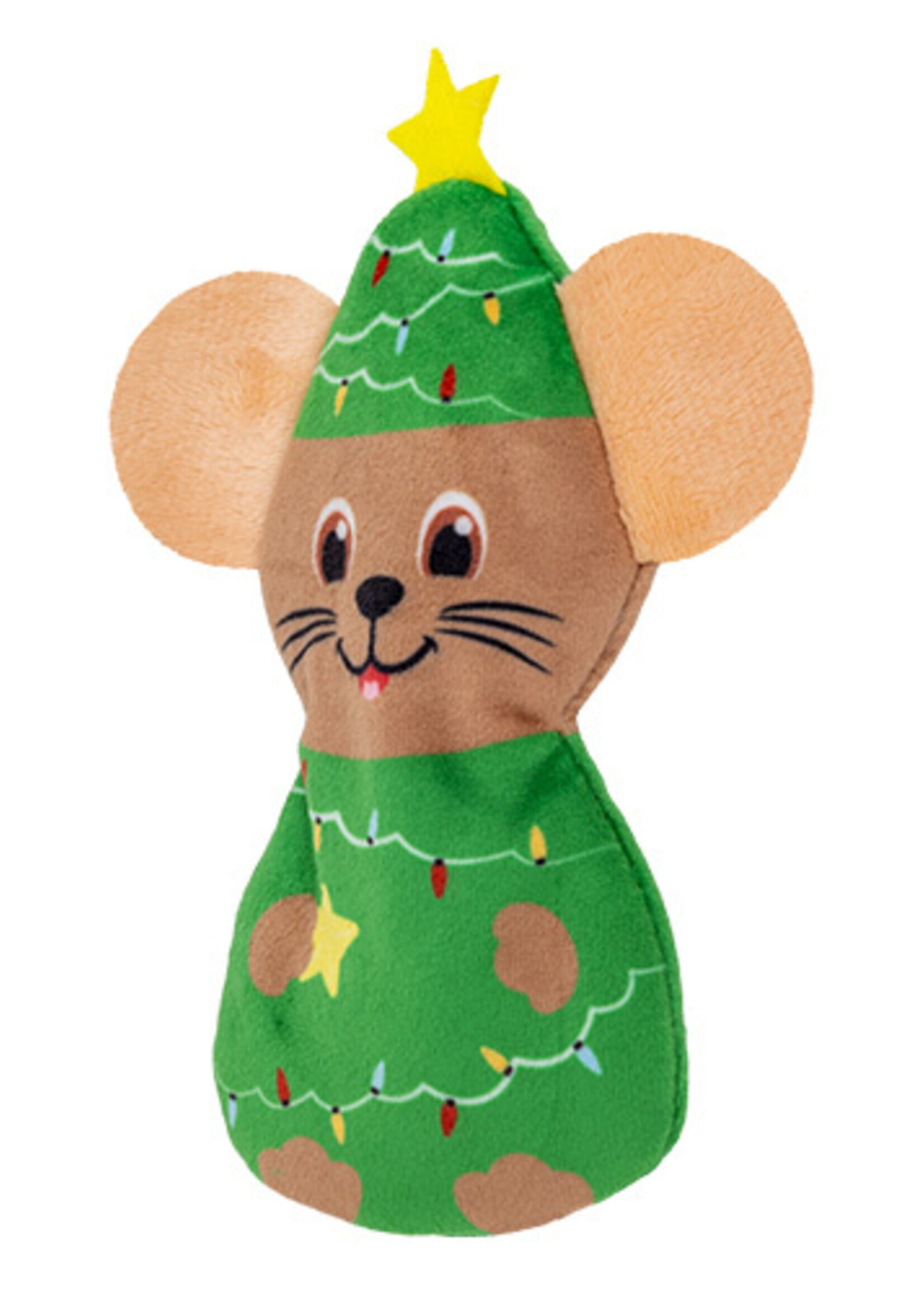 kong Toy - Christmas - Cat Mouse Toy