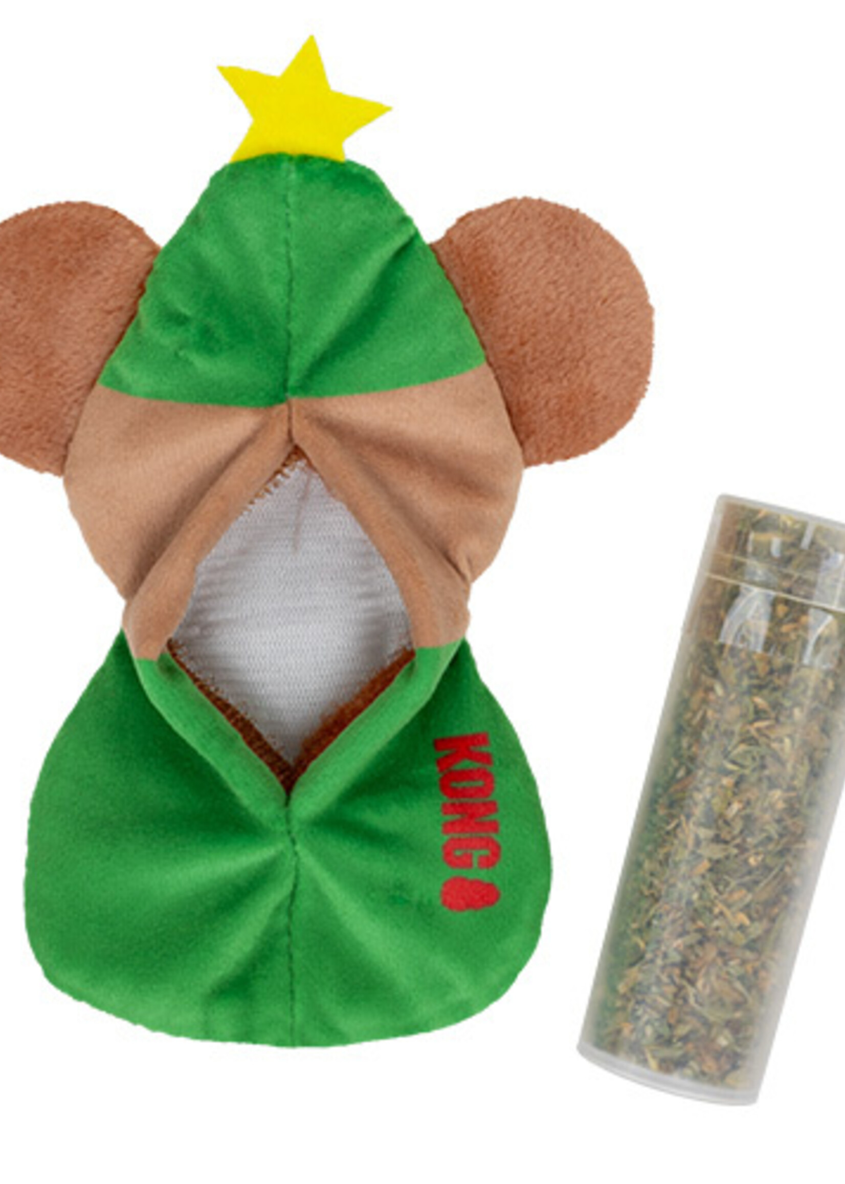kong Toy - Christmas - Cat Mouse Toy