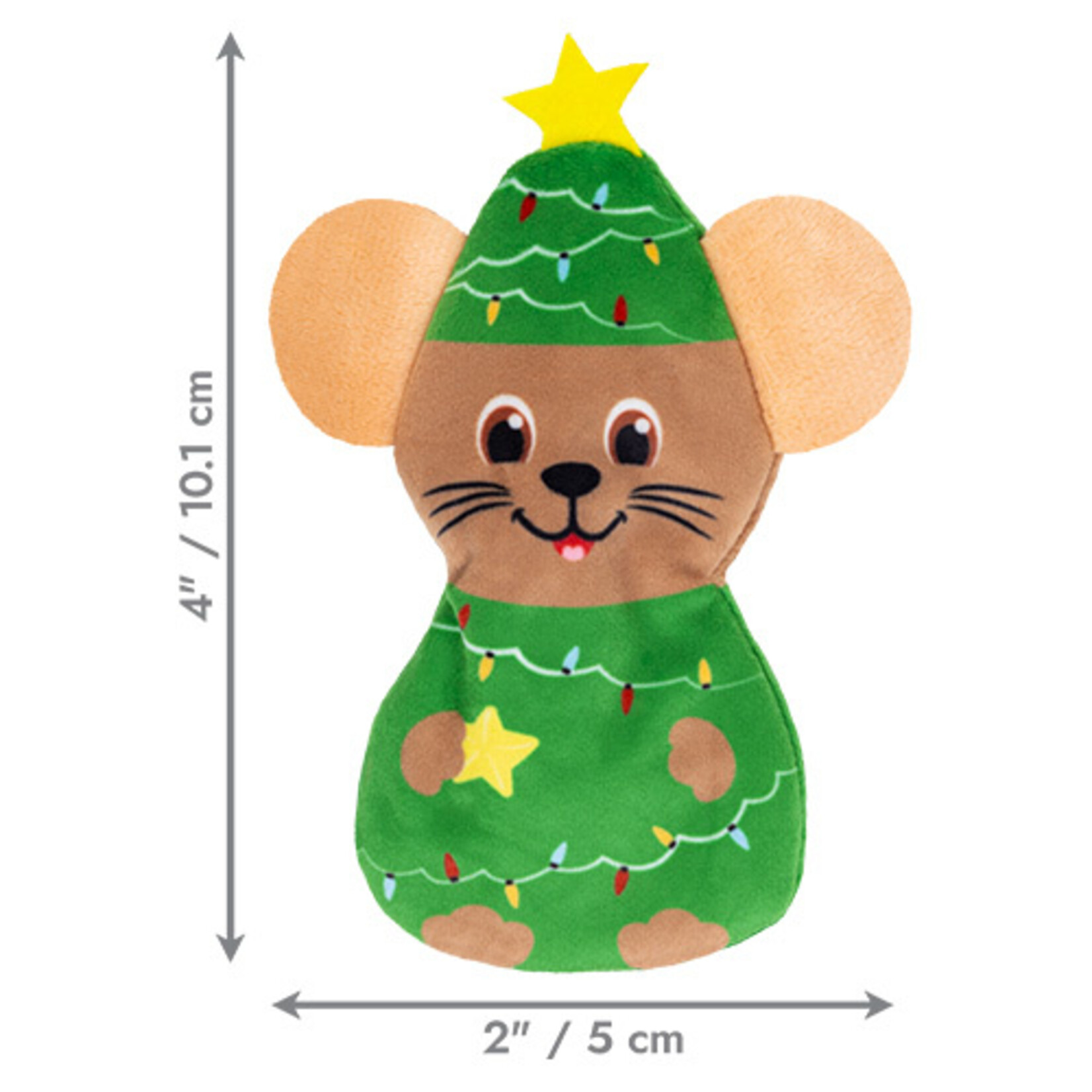 kong Toy - Christmas - Cat Mouse Toy