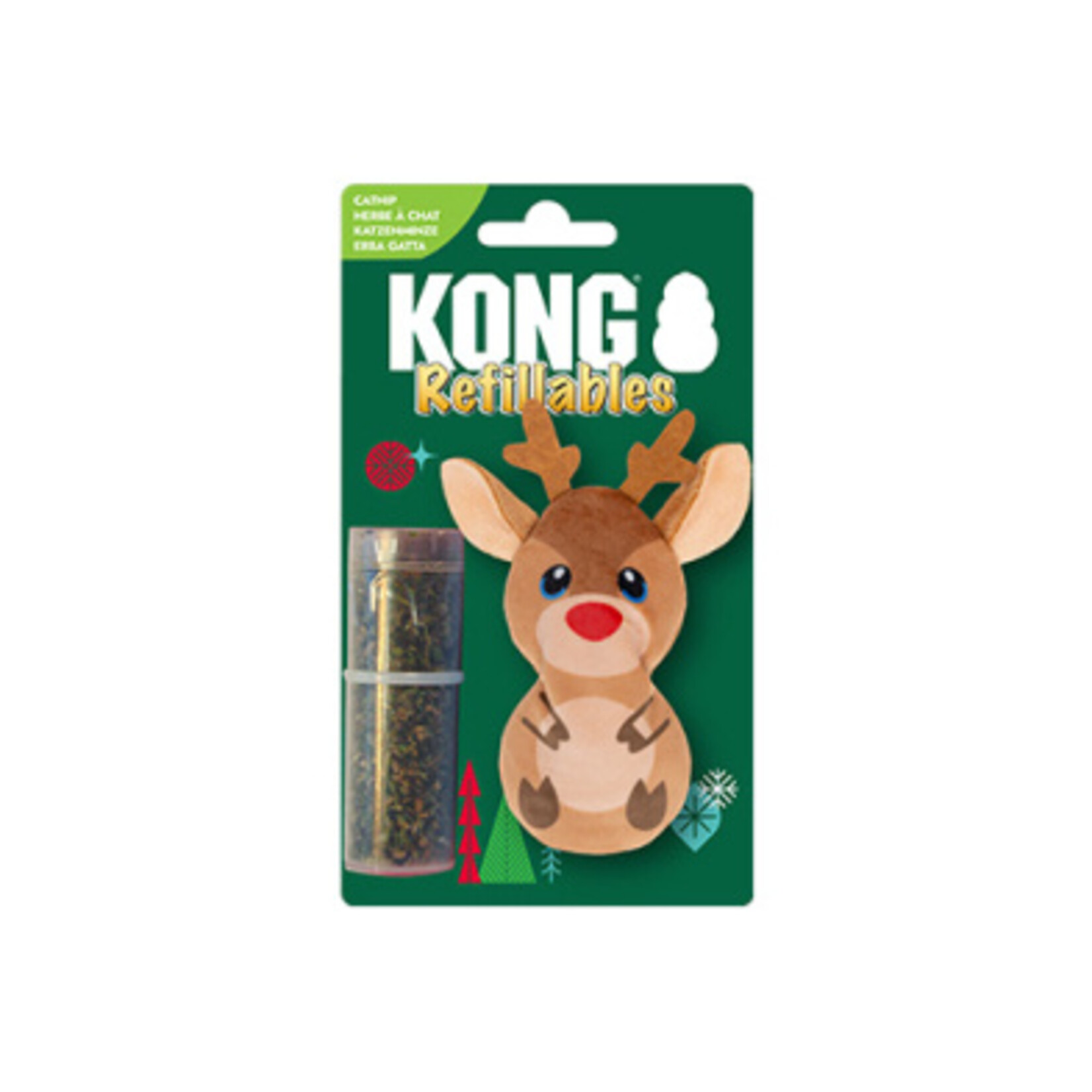 kong Christmas Reindeer - Cat Toy