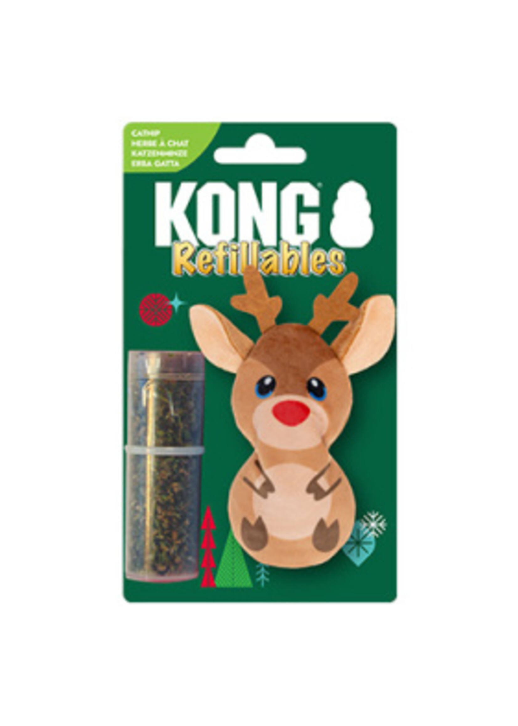 kong Christmas Reindeer - Cat Toy