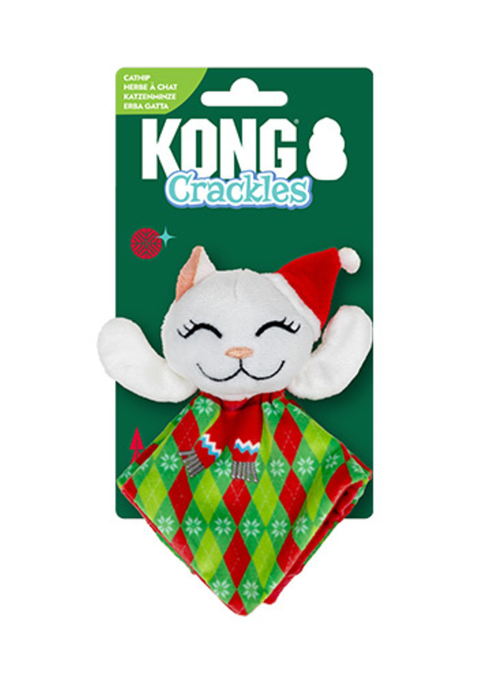 kong Christmas Cat - Crackling and Festive