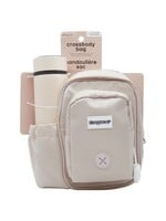 All the Essentials" Crossbody Bag Including Bottle and Accessories – Buttercream