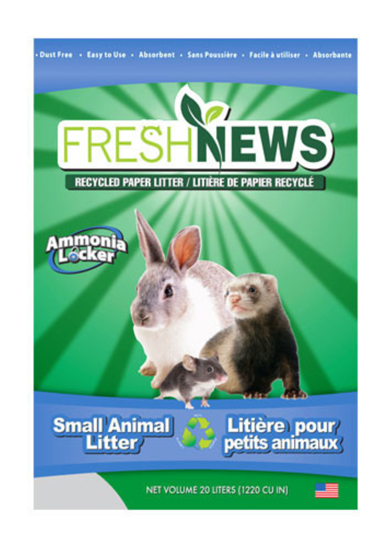 Small animal paper bedding / 30 L