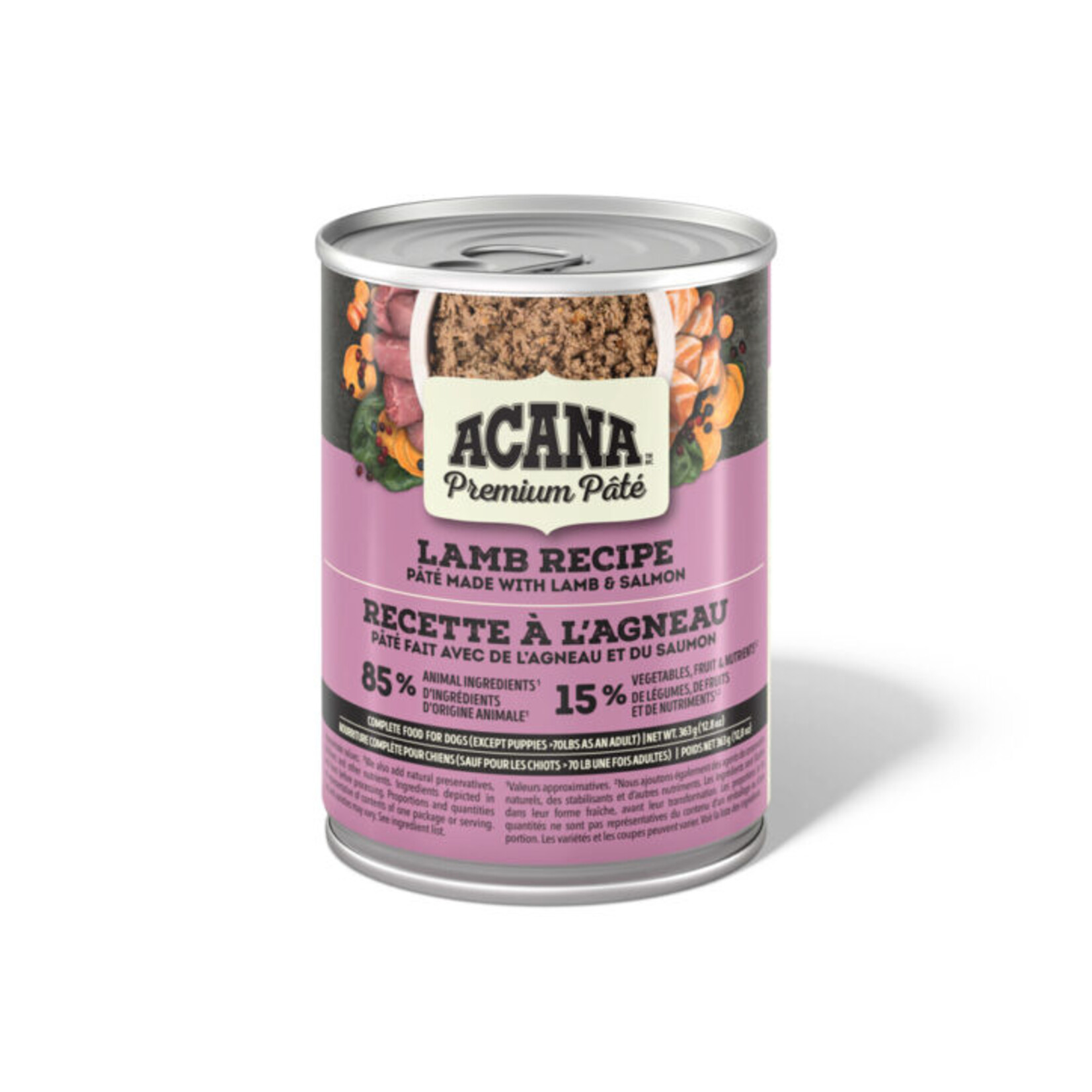 ACANA Chien Premium Pâté Agneau / 363 g