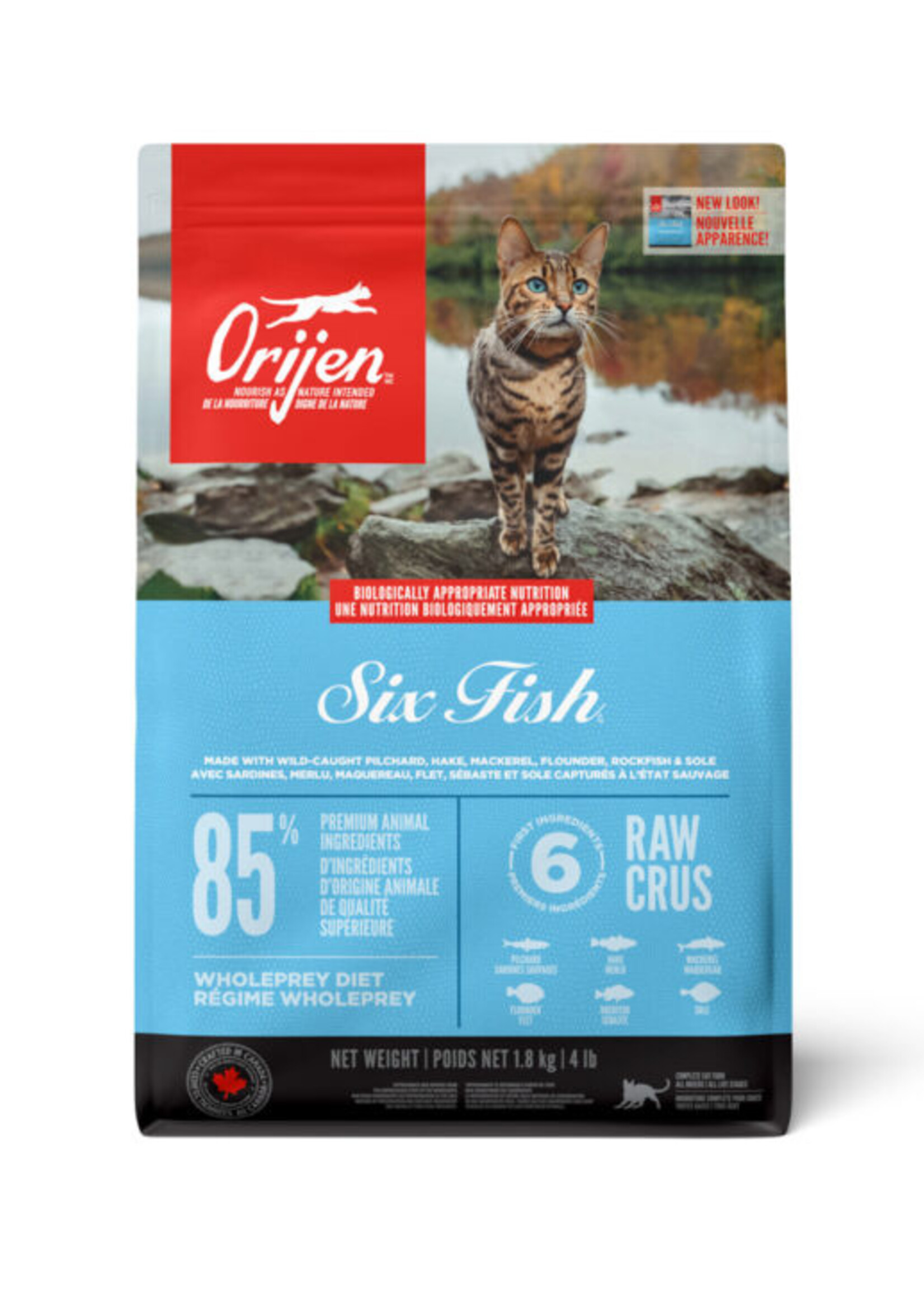 ORIJEN Cat Six Fish - Dry cat food