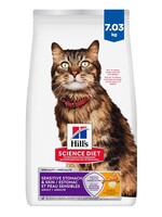 Estomac et peau sensibles - Chat - Poulet et riz