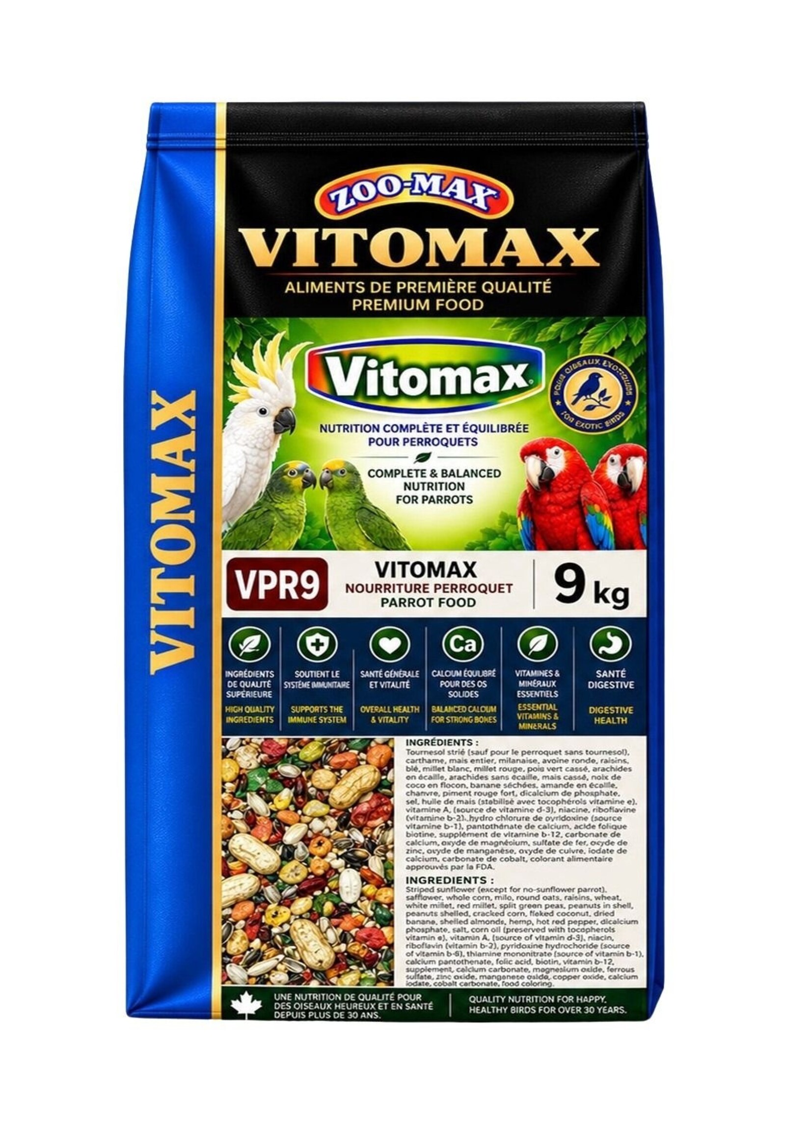 Enriched Food - for Parrots