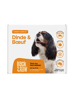 Recette Dinde et Bœuf - Nourriture Congelée pour Chiens / 12 lb