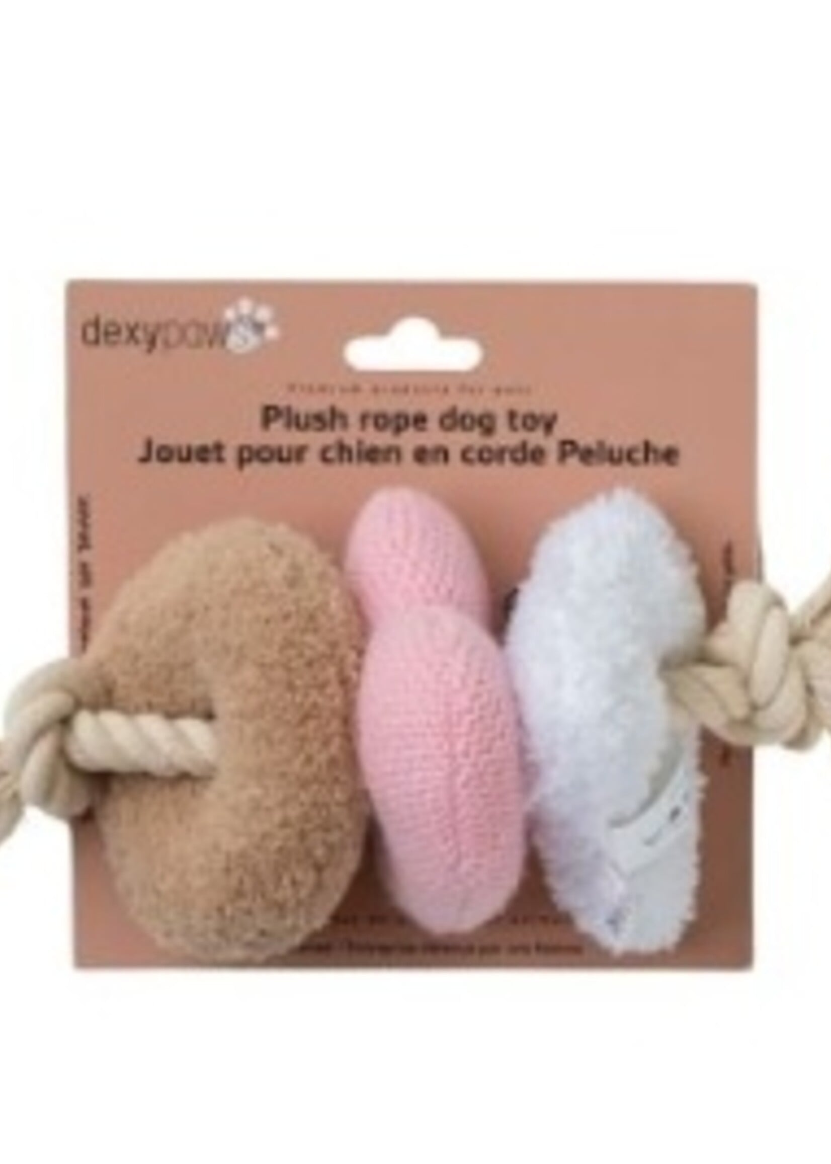 Jouet De Corde Et Peluche Pour Chien