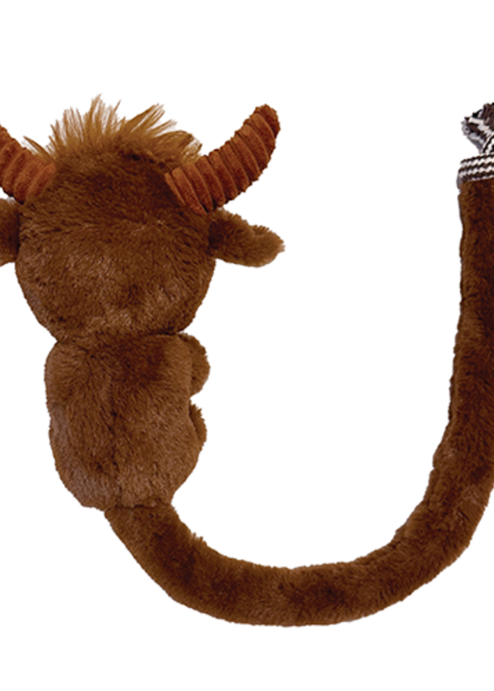 Peluches Tug-A-Tail  - Jouet pour chien - vache des Highlands