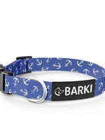 Collier pour chien - Bleu - Ancres bateau
