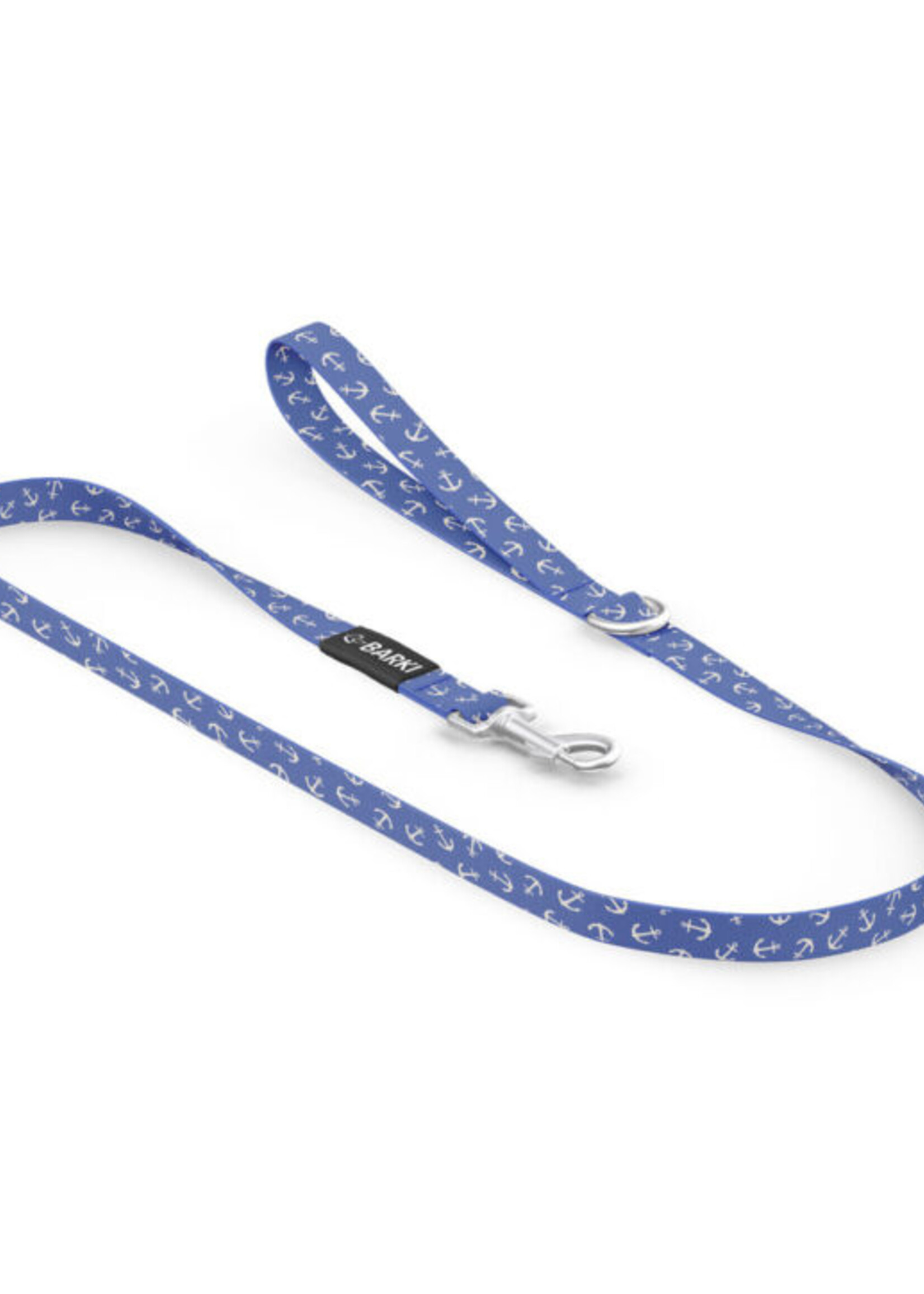Laisse - Bleue - Ancres bateau / 1” x 5′