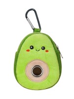 Distributeur à Sacs De Ramassage - Avocat En Peluche / 3.3x2x4.7"