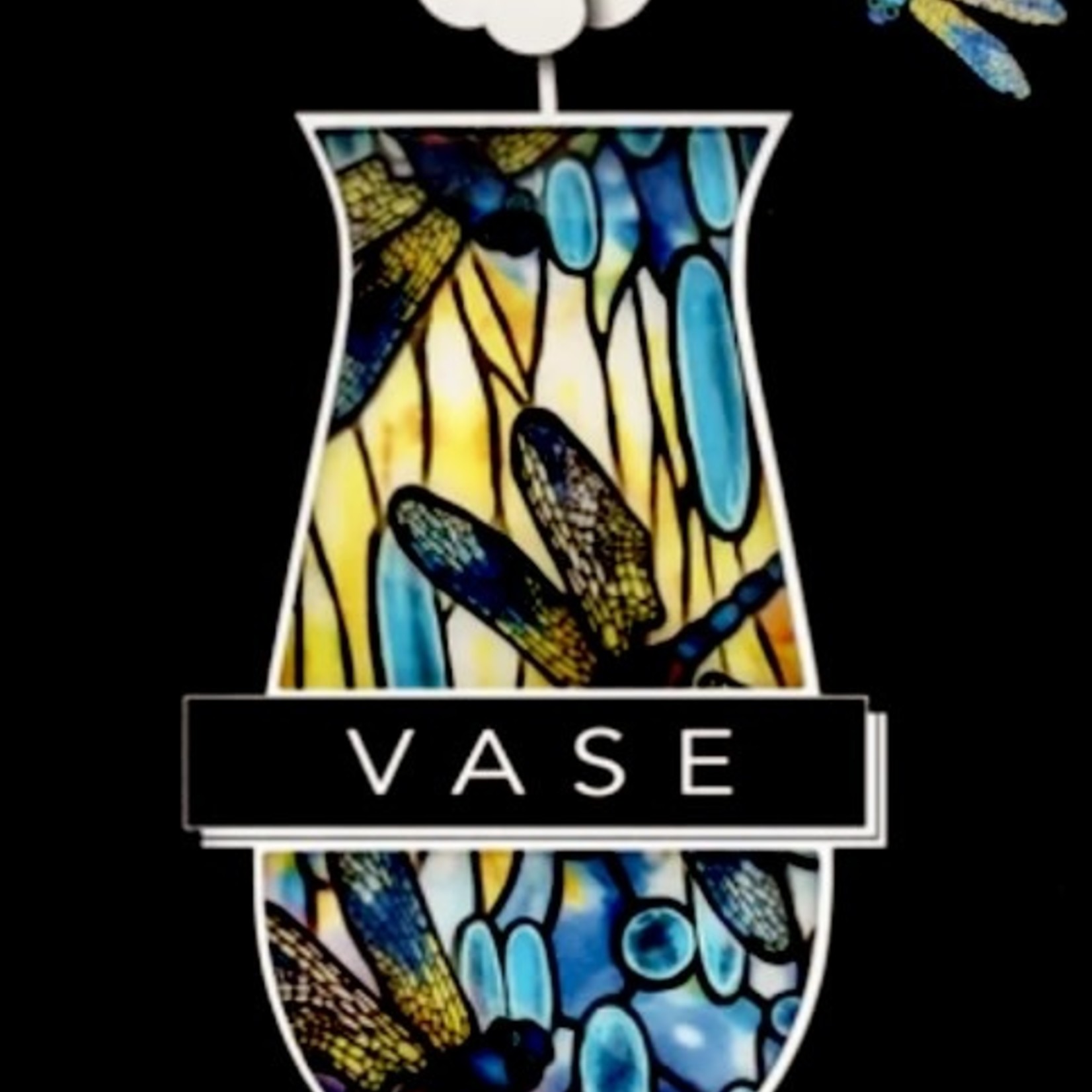 Lima Bean Expandable Vase - Dragonfly