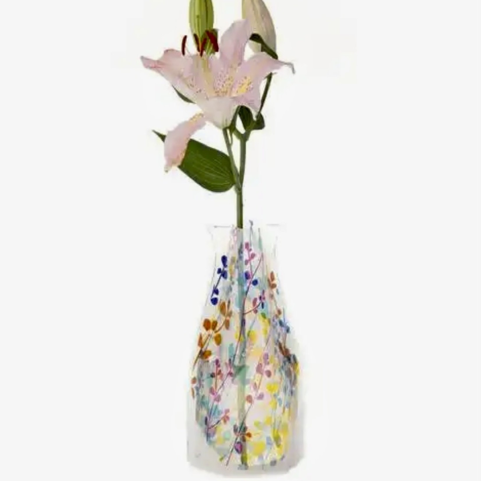 Lima Bean Expandable Vase - Foliage