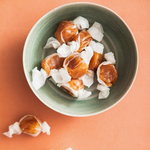 Lima Bean Salty Caramels with Chocolate and Sea Salt