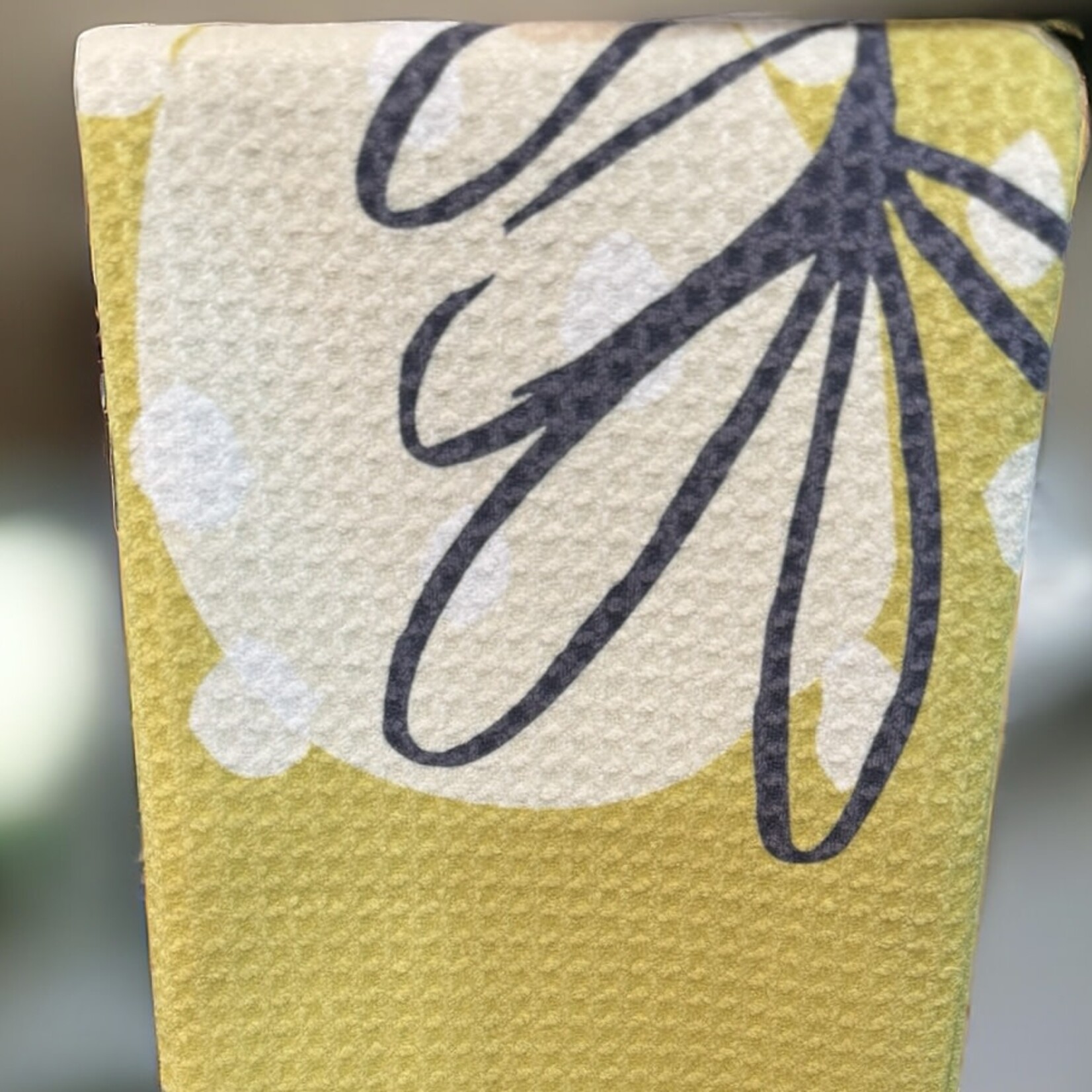 Lima Bean Geometry  Olivia Tea Towel “Not Paper Towel” Tea Towel